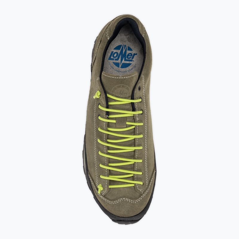 Wanderschuhe Herren Lomer Bio Naturale Low Mtx truffle/lime 5