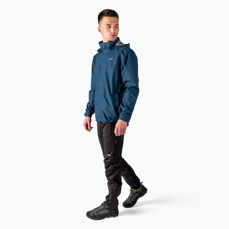 Herren CMP Snaps Regenjacke blau 39X7367/M919 2