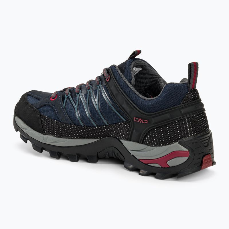 Trekkingschuhe Herren CMP Rigel Low asphalt/syrah 3