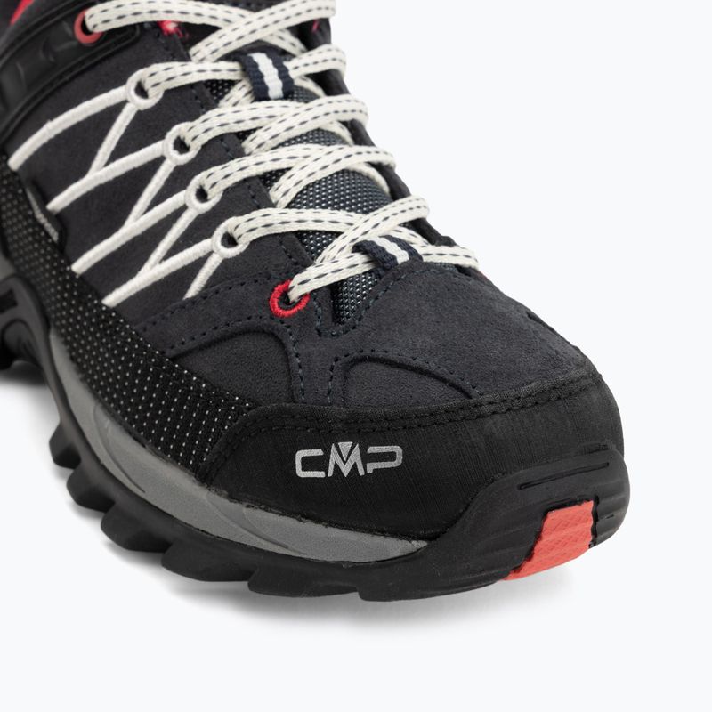 Damen-Trekkingschuhe CMP Rigel Low Wp antracite/off white 7