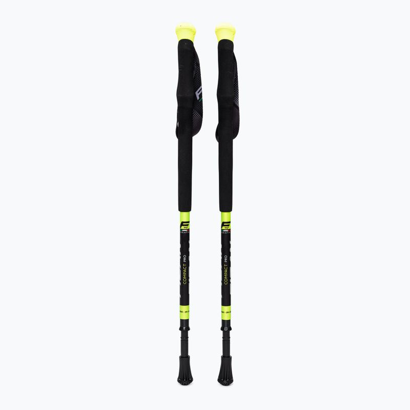 Fizan Compact Pro Trekkingstöcke schwarz S20 7109 6