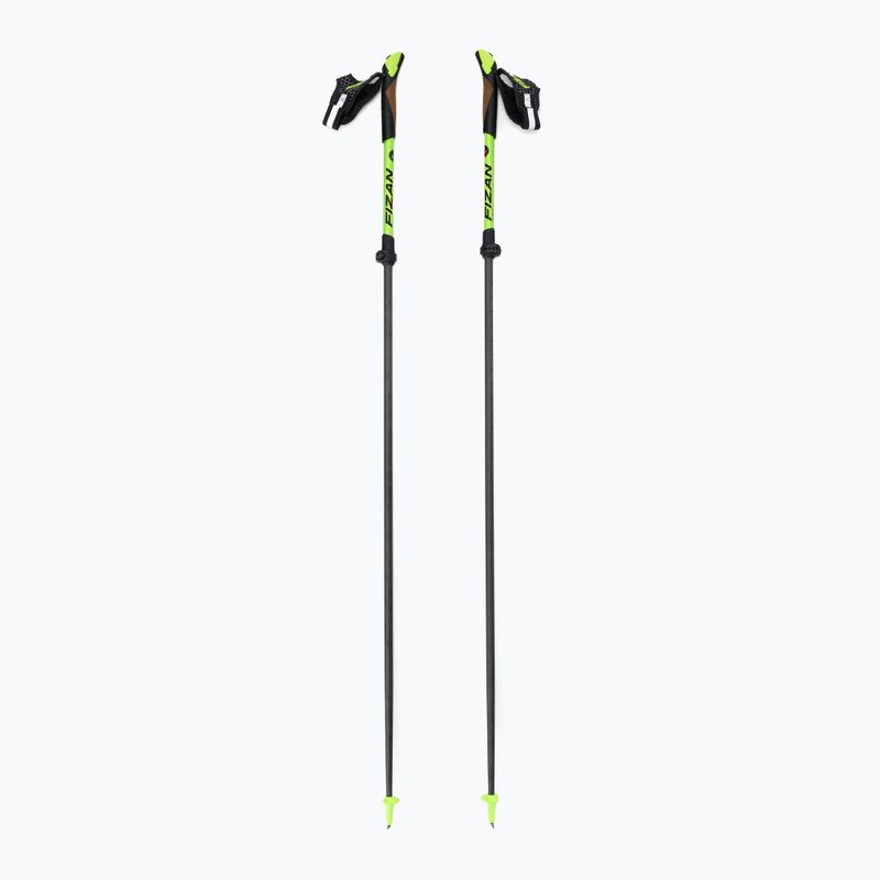 FIZAN Carbon Pro Nordic Walking Stöcke gelb S20 CA07