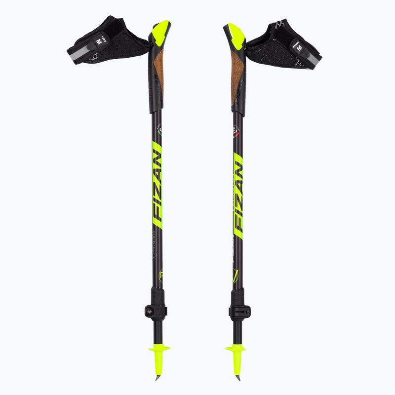 FIZAN Revolution gelbe Nordic Walking Stöcke S20 7531 6