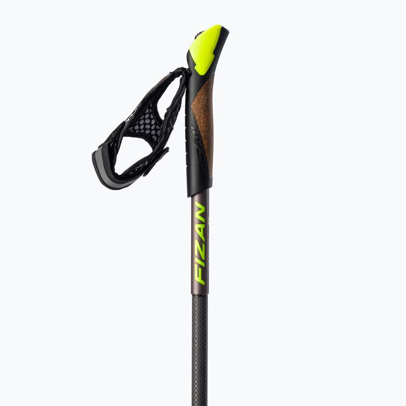Nordic Walking Stöcke Fizan Carbon 3K grau 2