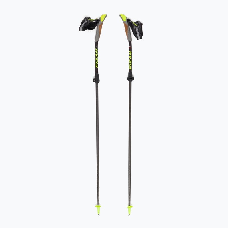 Fizan Carbon Pro Impulse grau S23 CA10 Nordic Walking Stöcke