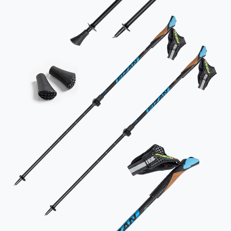 Fizan Revolution Nordic Walking Stöcke blau S23 7530 4