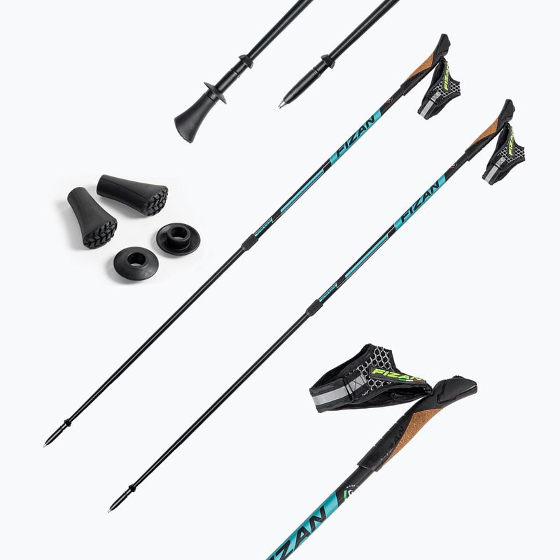 Fizan Speed Nordic Walking Stöcke blau S23 7524 4