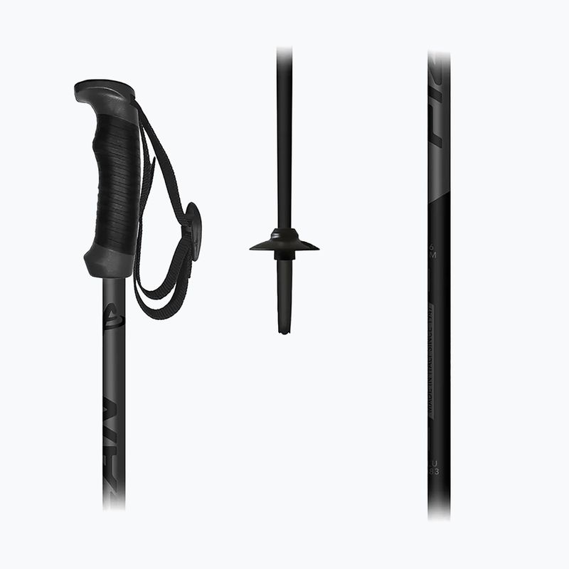 Fizan Storm Pro Skistöcke schwarz