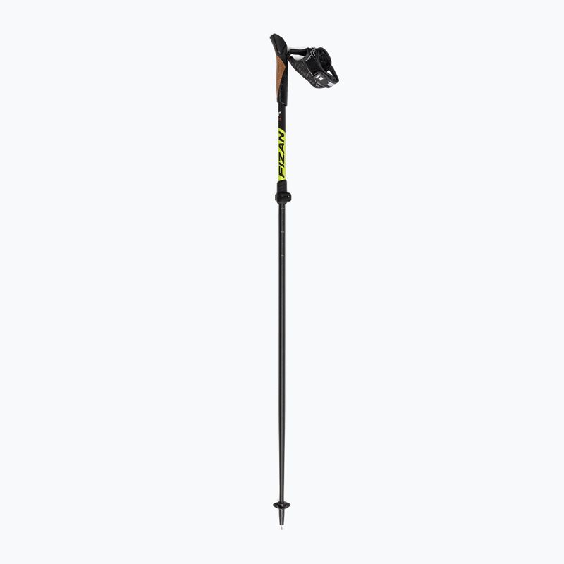 Fizan Tecno Race Nordic Walking Stöcke gelb/grau 2