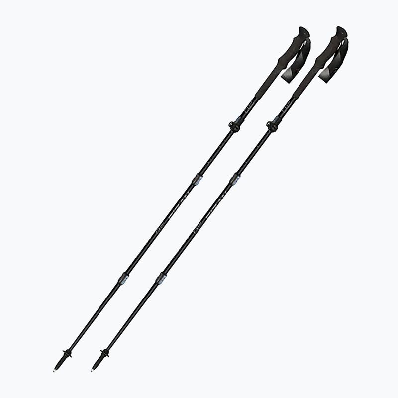 Faltbare Trekkingstöcke Fizan Touring Rfp+ Tasche rot/grau 6