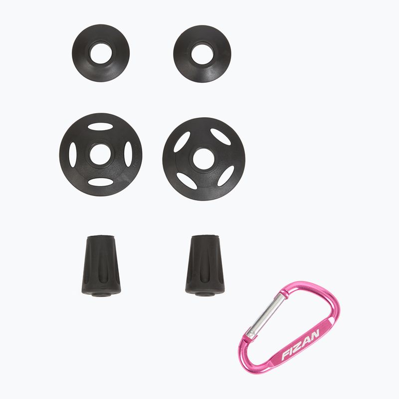 Fizan Compact ozeanblaue Trekkingstöcke 7