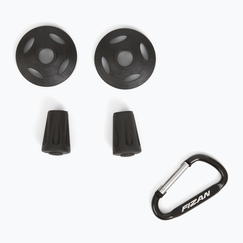 Fizan Compact 4 Wasser grüne Trekkingstöcke 7