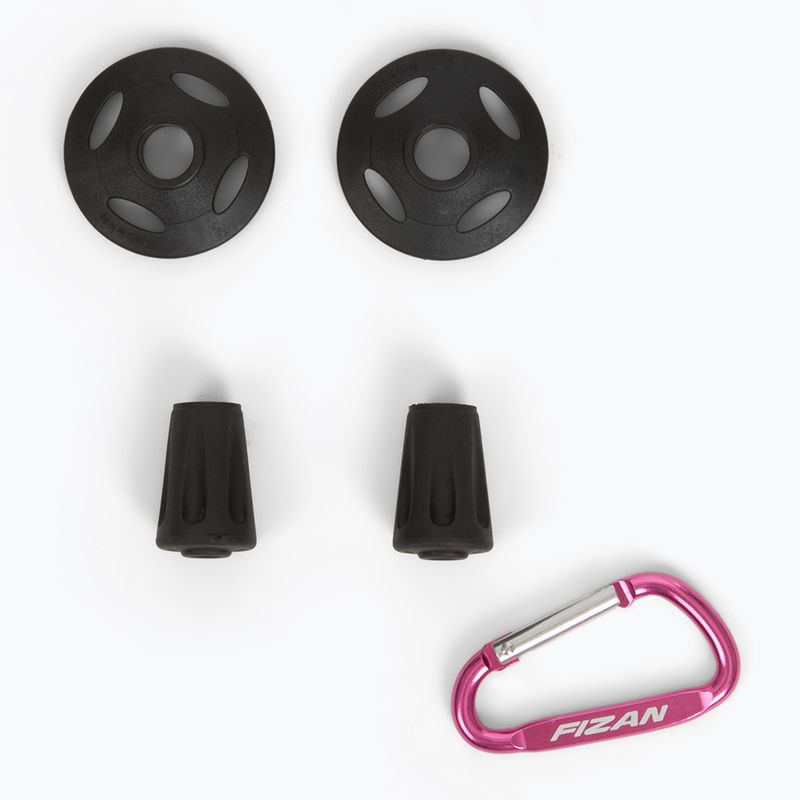 Fizan Trek Trekkingstöcke rosa 7