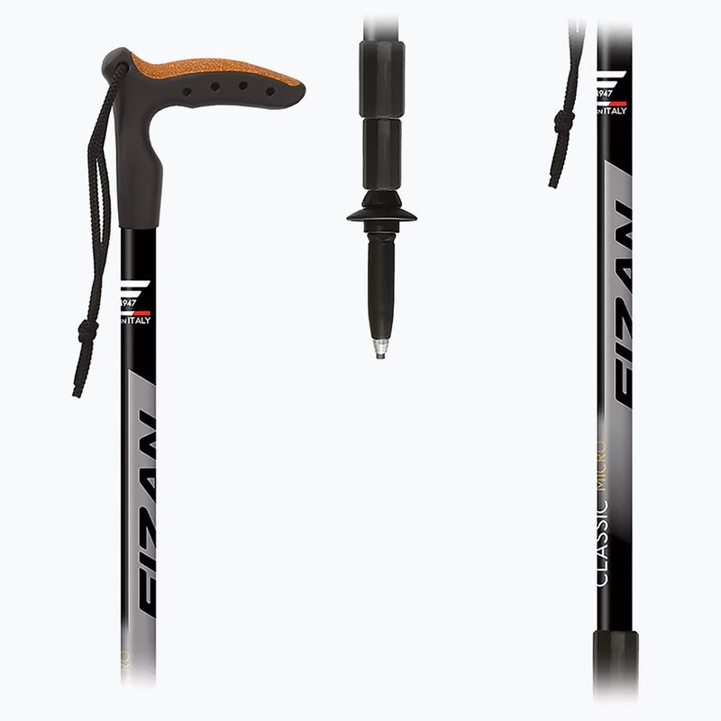 Nordic Walking Stock Fizan Classic Micro grau 2