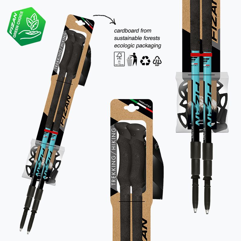 Trekkingstöcke Fizan Lhotse light blue 8