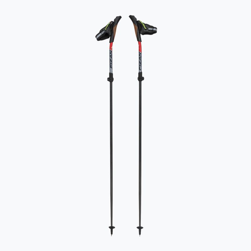 Nordic Walking Stöcke Fizan Carbon Pro Impulse rot