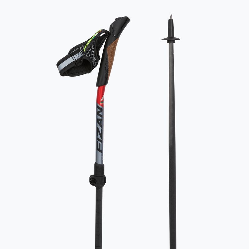 Nordic Walking Stöcke Fizan Carbon Pro Impulse rot 3