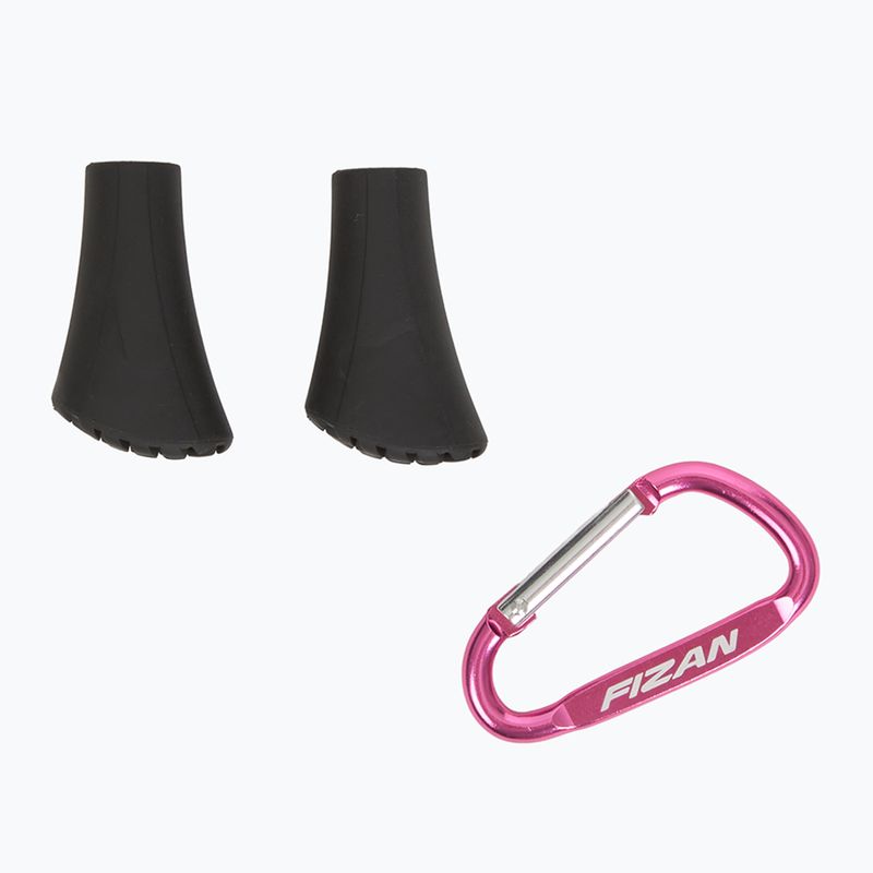 Nordic Walking Stöcke Fizan Carbon Pro gelb 7