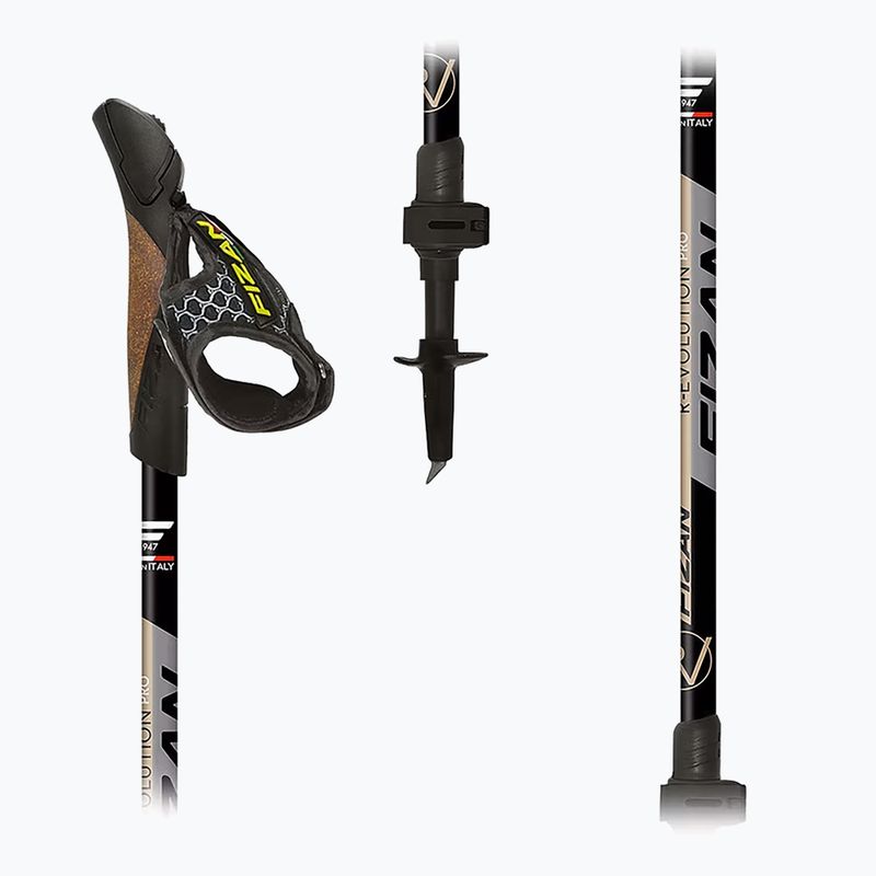 Fizan R-evolution Pro Stöcke grau/beige 2