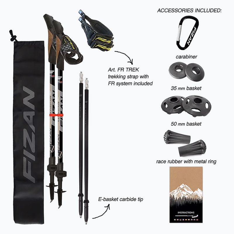 Fizan R-evolution Pro Stöcke grau/beige 4
