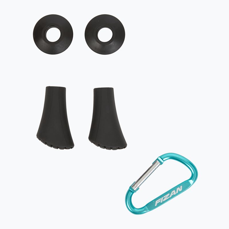 Fizan Speed Nordic Walking Stöcke ozeanblau 7