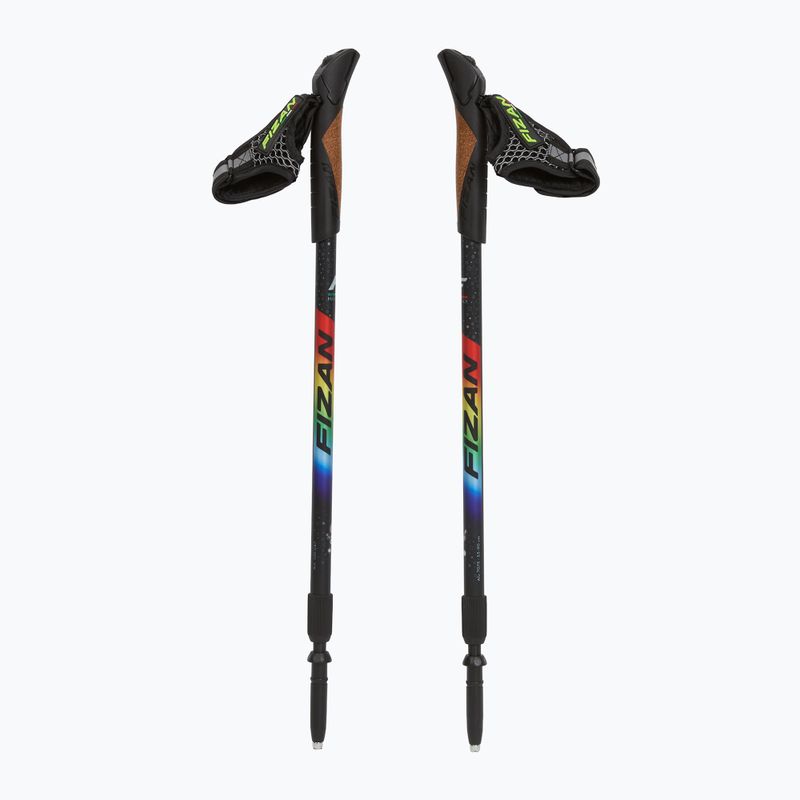 Fizan Speed JR Regenbogen Kinder Nordic Walking Stöcke 5