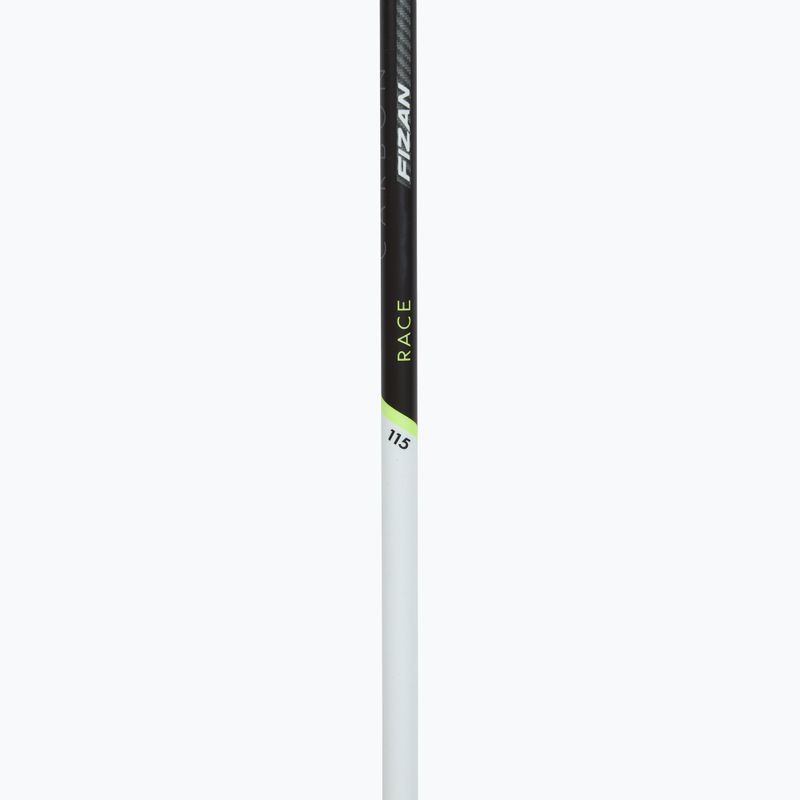 Nordic Walking Stöcke Fizan Carbon Race gelb 4