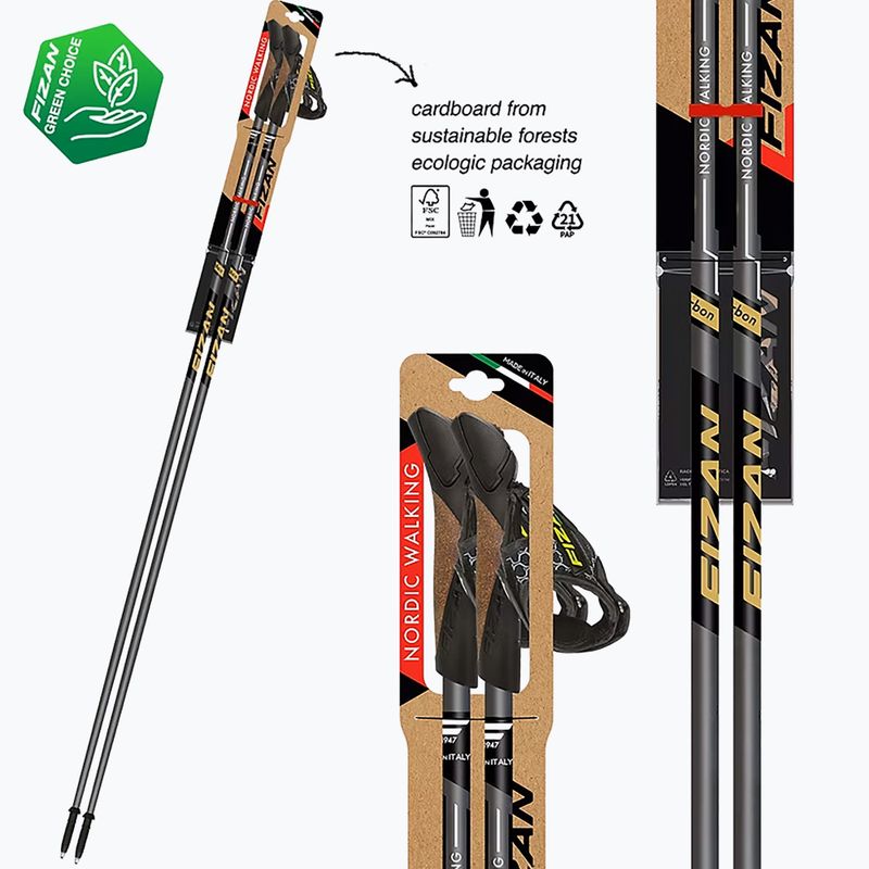 Nordic Walking Stöcke Fizan Runner gold 3