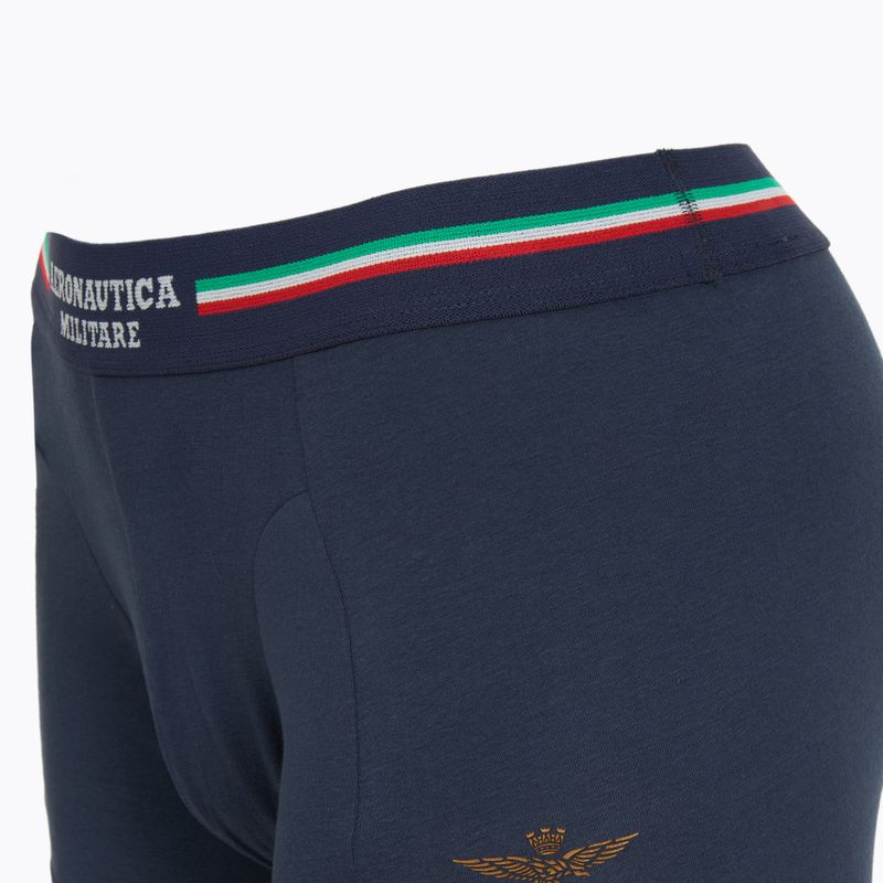 Boxershorts Aeronautica Militare AM1UBX001 Trunk 2er-Pack blue 3