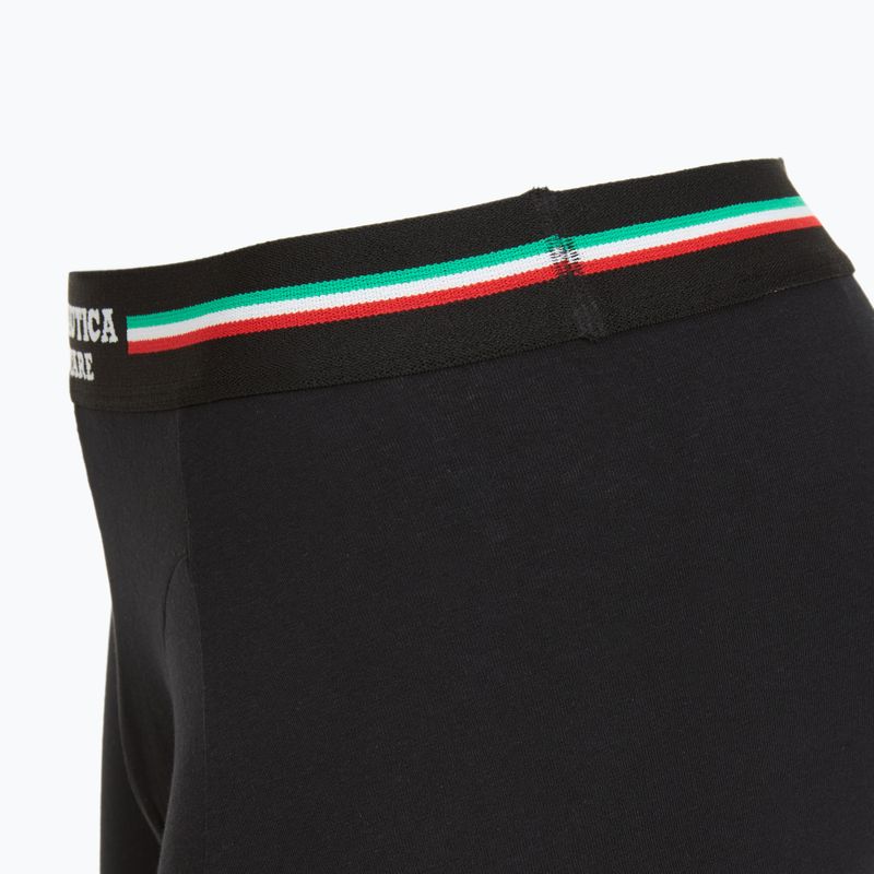 Boxershorts Aeronautica Militare AM1UBX001 Trunk 2 Paar black 3