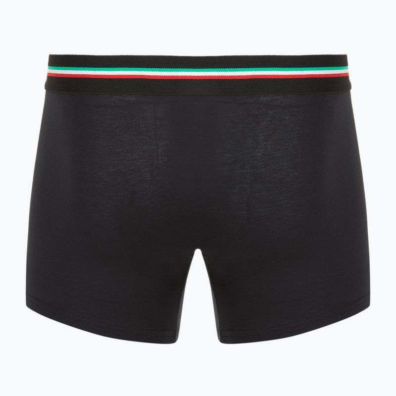 Boxershorts Aeronautica Militare AM1UBX002 Trunk 2er-Pack black 2