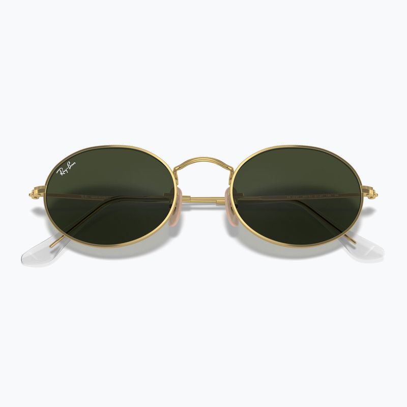Sonnenbrille Ray-Ban Oval arista gold/green g-15 3