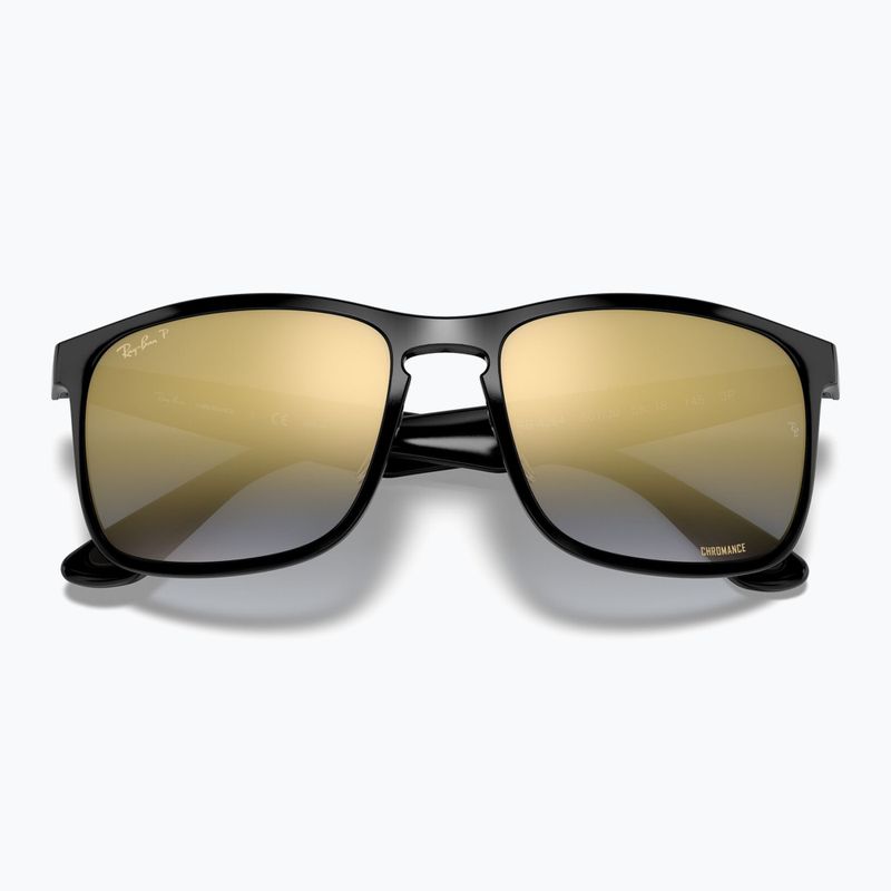 Sonnenbrille Ray-Ban Rb4264 Polarized+ Lenses polarized black/blue gold polarized+ 3