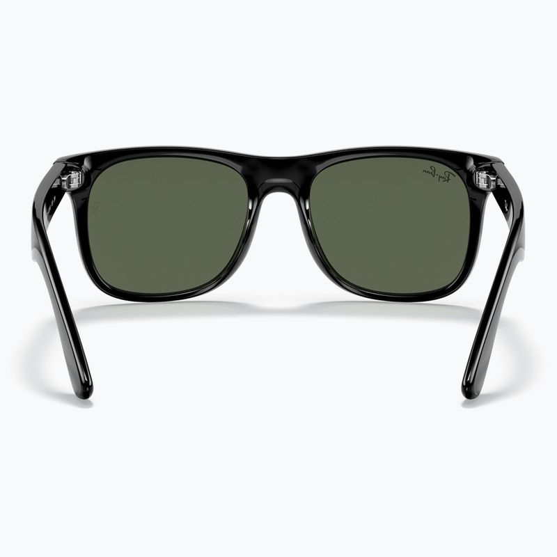 Kinder-Sonnenbrille Ray-Ban Justin black/dark green 5