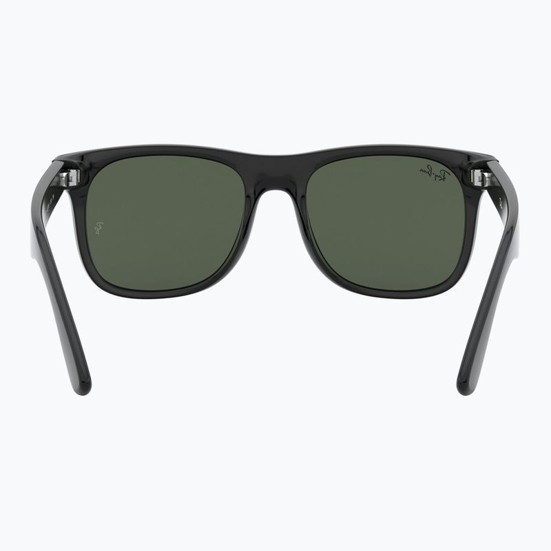 Kinder-Sonnenbrille Ray-Ban Justin black/dark green 6
