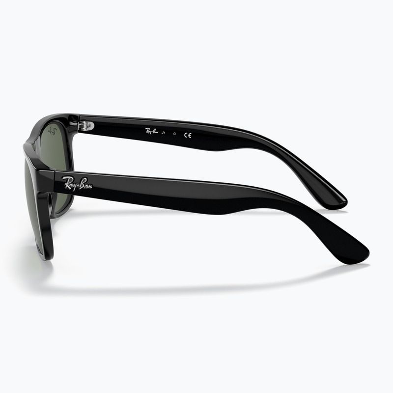 Kinder-Sonnenbrille Ray-Ban Justin black/dark green 7