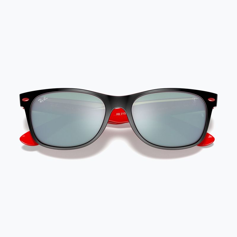 Sonnenbrille Ray-Ban RB2132M Scuderia black/silver flash 3