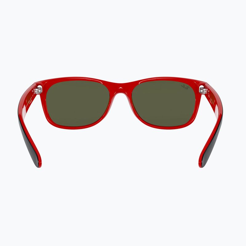 Sonnenbrille Ray-Ban RB2132M Scuderia black/silver flash 5