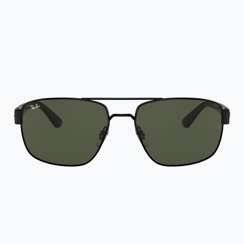 Sonnenbrille Ray-Ban RB3663 black/green g-15 2