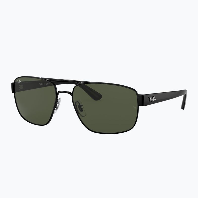 Sonnenbrille Ray-Ban RB3663 black/green g-15 4