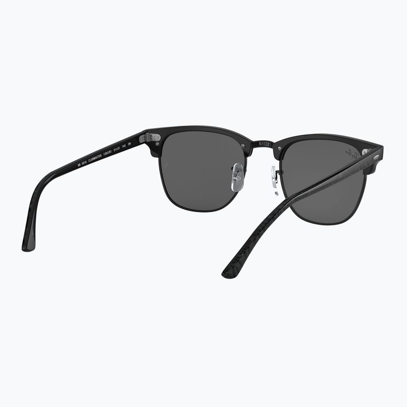 Sonnenbrille Ray-Ban Clubmaster Marble black/dark grey 6
