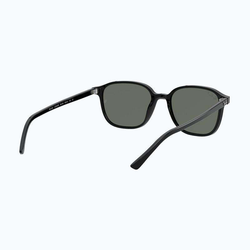 Sonnenbrille Ray-Ban Leonard black/green g-15 polarized 6
