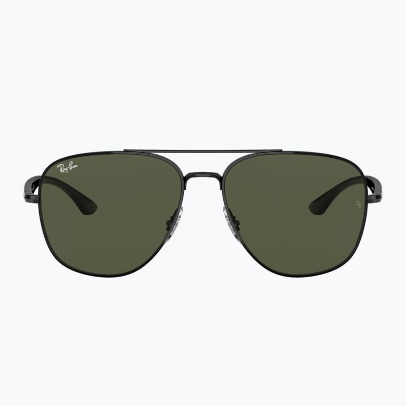 Sonnenbrille Ray-Ban RB3683 black/green g-15 2
