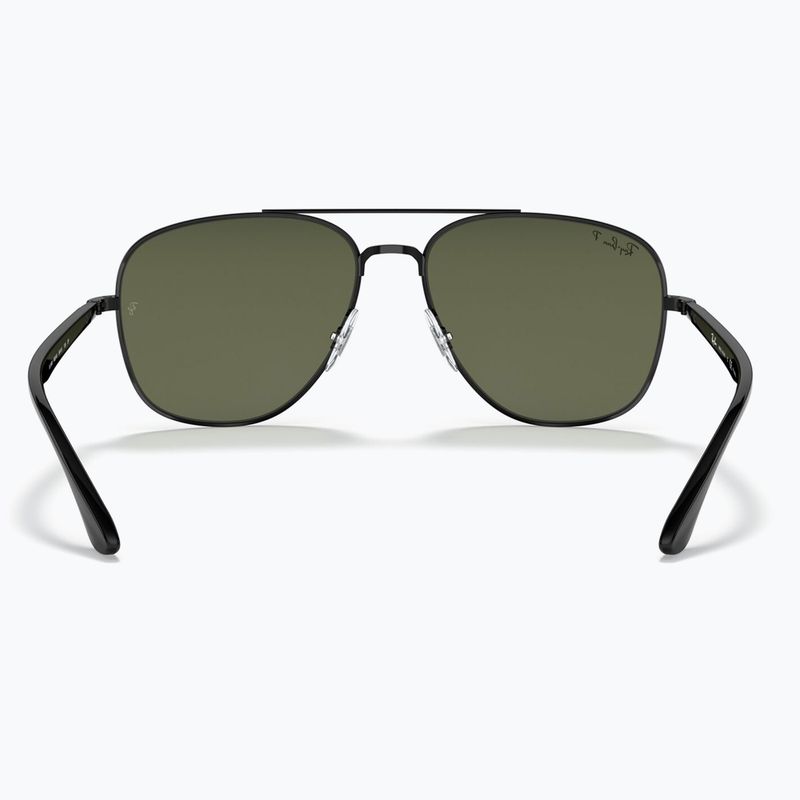 Sonnenbrille Ray-Ban RB3683 black/green g-15 polarized 5