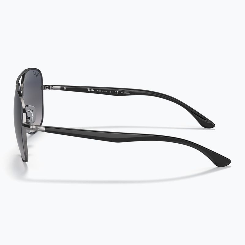 Sonnenbrille Ray-Ban RB3683 brass/blue grey polarized 7