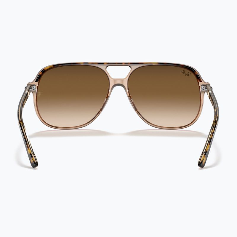 Sonnenbrille Ray-Ban Bill havana brown/transparent brown 5