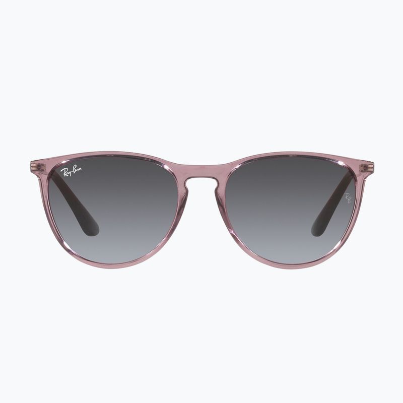 Kinder-Sonnenbrille Ray-Ban Erika transparent violet/grey gradient 2