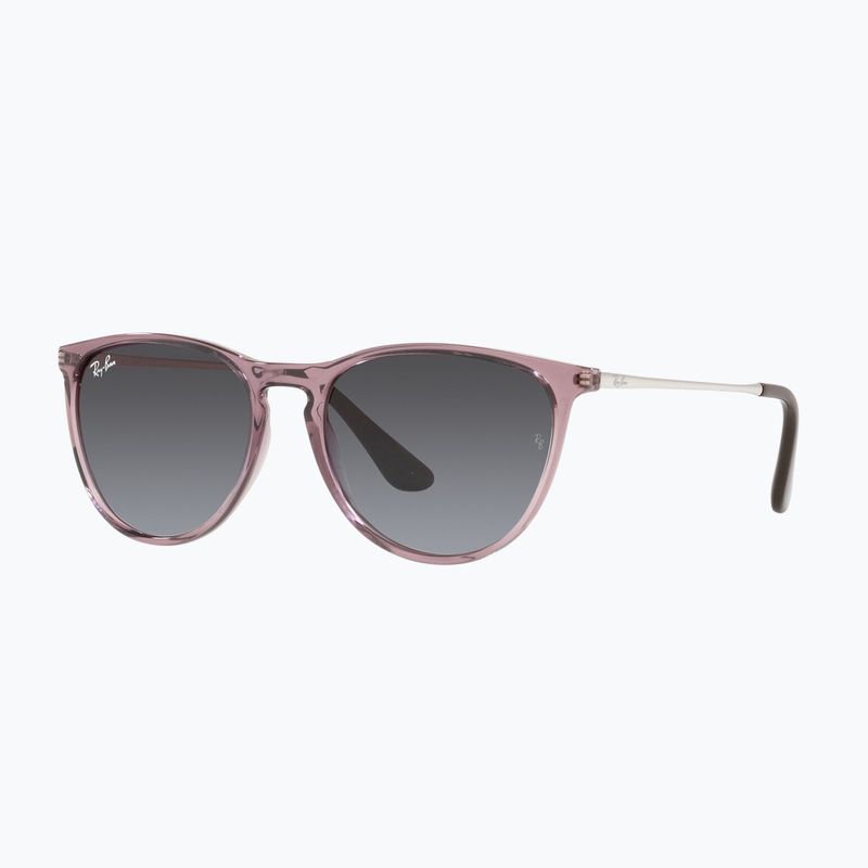 Kinder-Sonnenbrille Ray-Ban Erika transparent violet/grey gradient 4