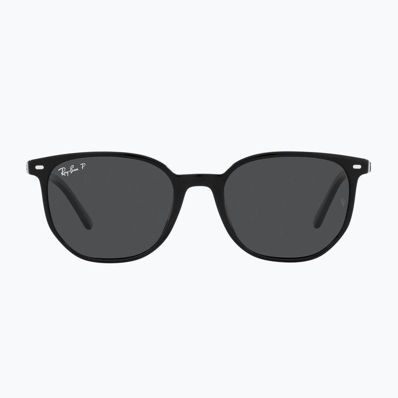 Sonnenbrille Ray-Ban Elliot black/black polarized 2