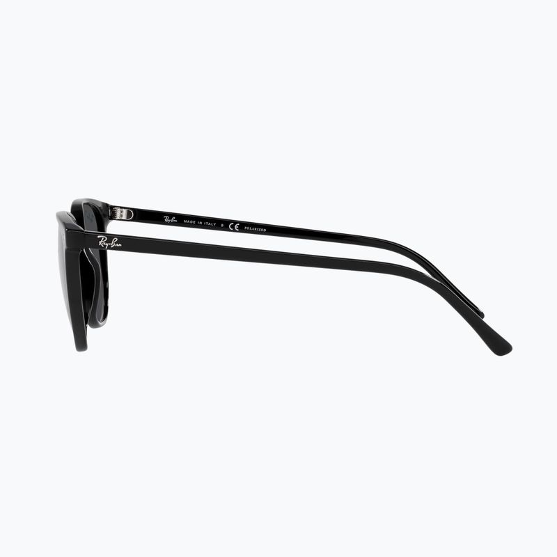 Sonnenbrille Ray-Ban Elliot black/black polarized 7